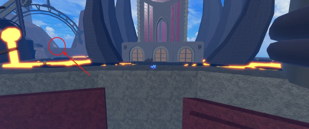 Blox Fruits Cyborg raid location picture