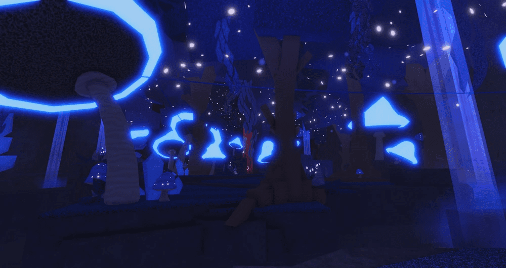 Roblox Fisch Luminescent Cavern location picture