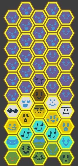 Roblox Bee Swarm simulator mid game blue hive picture