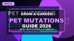 Roblox Grow a Garden Pet Mutations guide banner