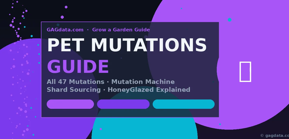 Roblox Grow a Garden Pet Mutations guide Mutation Machine